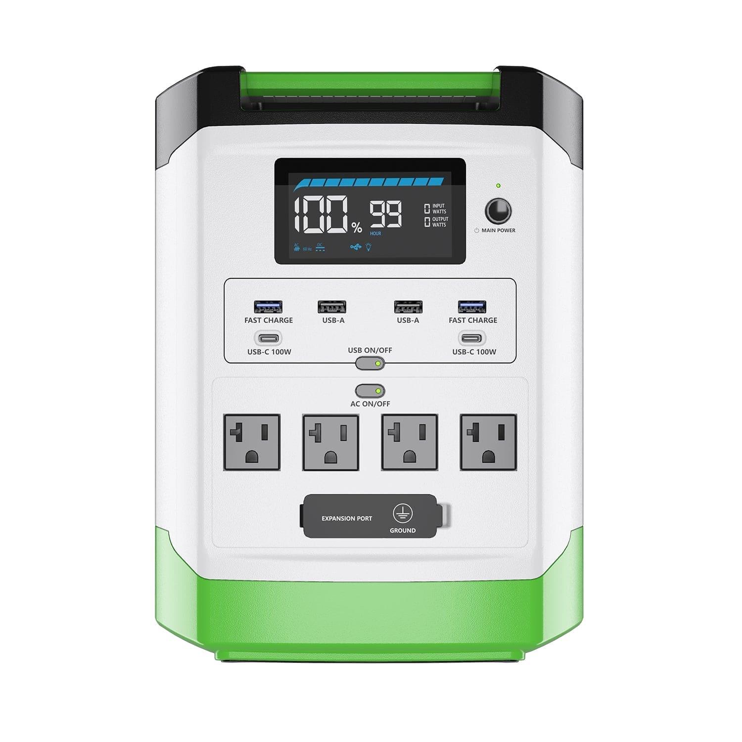 High Capacity Lithium 1800 Solar and Wind Generator